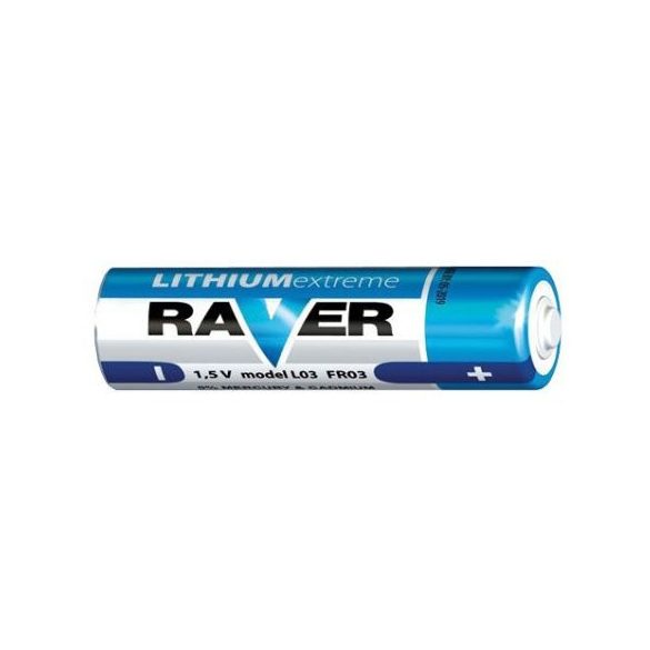 Raver 1,5V AAA FR03 lítium fotóelem