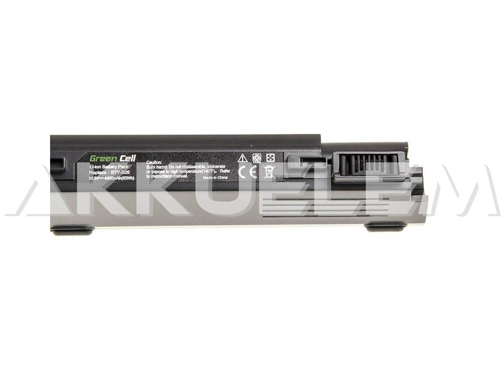 MSI Medion BTY-S27 BTY-S26 14,4V 4400mAh utángyártott notebook akkumulátor