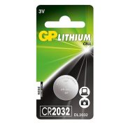 GP CR 2032 3V lítium gombelem