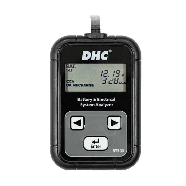 DHC BT300 akkumulátor teszter digitális