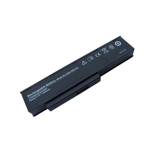 Fujistu-Siemens SQU-809 4400mAh notebook akkumulátor utángyártott