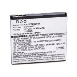 Wayteq 554844p 3,7V 800mAh utángyártott akkumulátor