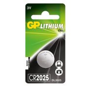 GP CR 2025 3V lítium gombelem