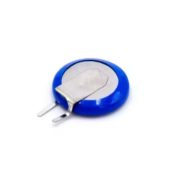  Ipari ML1220 Li-ion gomb akkumulátor 3V 40mAh panellábbal, álló kivitel