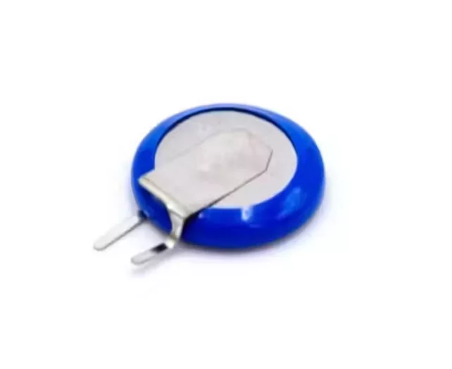   Ipari ML1220 Li-ion gomb akkumulátor 3V 40mAh panellábbal, álló kivitel
