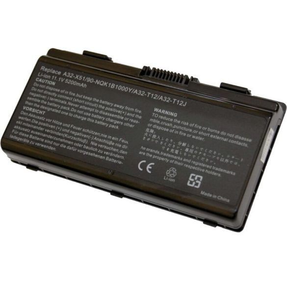 Asus A32-X51 5200mAh notebook akkumulátor utángyártott