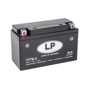   Landport 12V 6Ah 85A YT7B-4 50701 motorkerékpár akkumulátor AGM BAL+