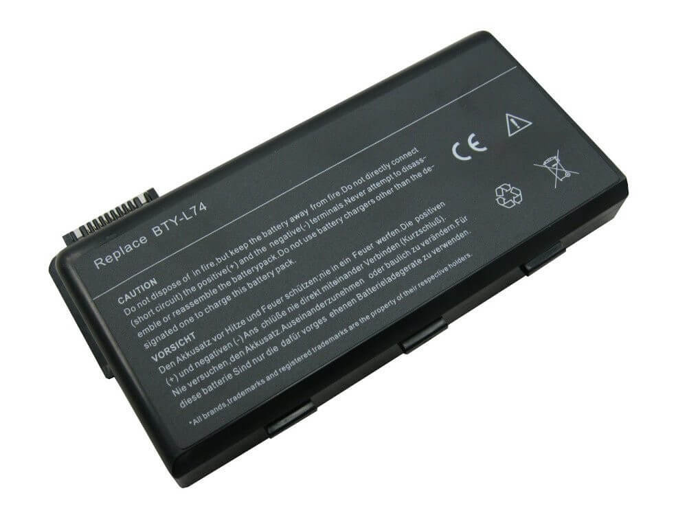 MSI BTY-L74 4400mAh notebook akkumulátor utángyártott