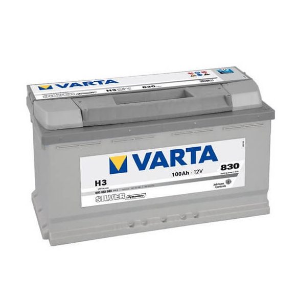100Ah VARTA Silver Dynamic H3 akkumulátor JOBB+ (600 402 083)