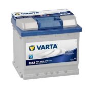   52Ah Varta Blue Dynamic C22 12V autó akkumulátor JOBB+ (552 400 047)