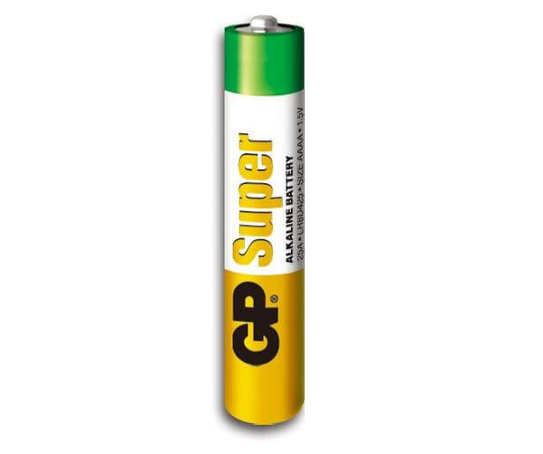 GP Super Alkaline LR8D425 (1,5V, AAAA) tartós 