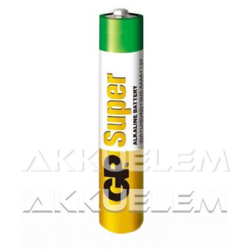 GP Super Alkaline LR8D425 (1,5V, AAAA) tartós 