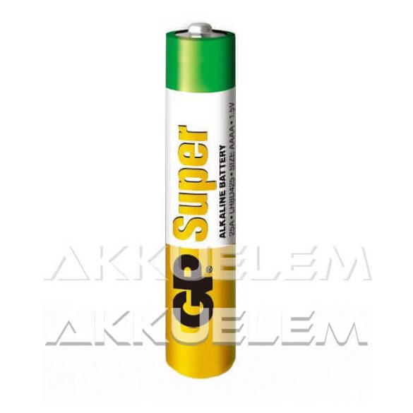 GP Super Alkaline LR8D425 (1,5V, AAAA) tartós 