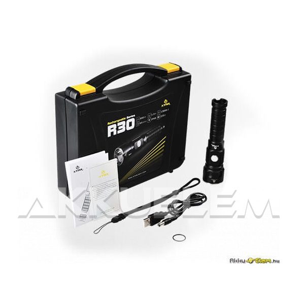 XTAR R30 1000lm sportlámpa USB3.0 tölthető