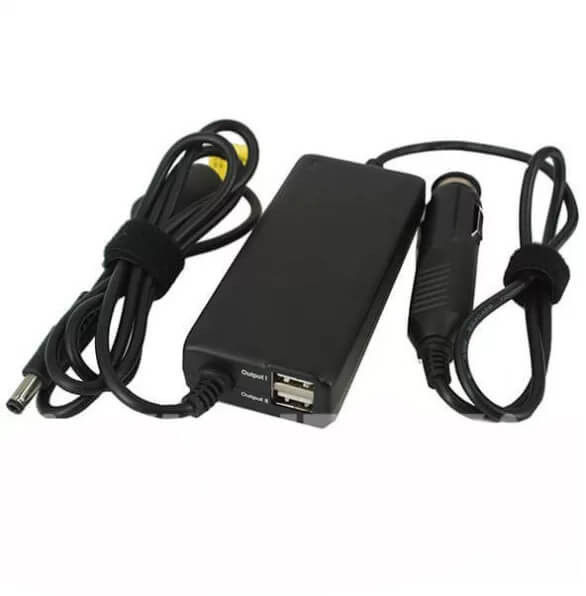   Asus 19V 4,74A 90W notebook autós adapter USB kimenettel utángyártott