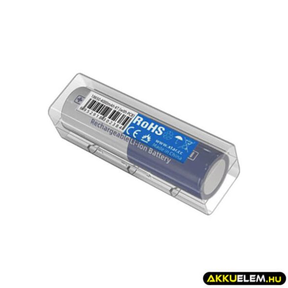 XTAR 18650 4000mAh 3,6V 10A Li-ion akkumulátor PCB