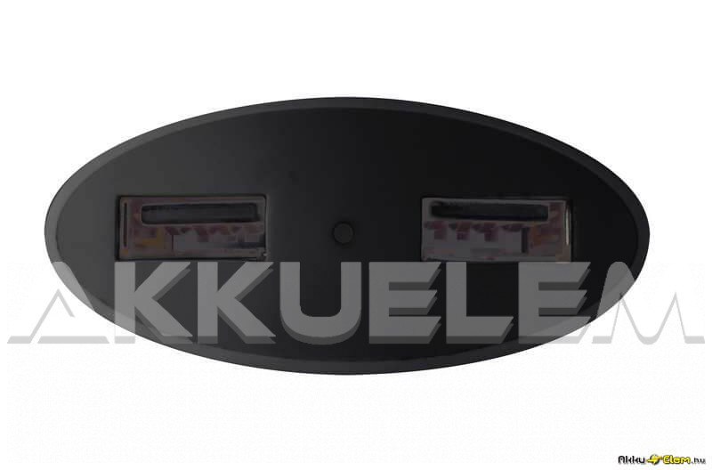 2xUSB 5V 2100mA autós adapter V0212 12V