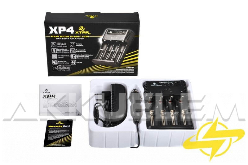 XTAR XP4 Panzer multi akkumulátor töltő