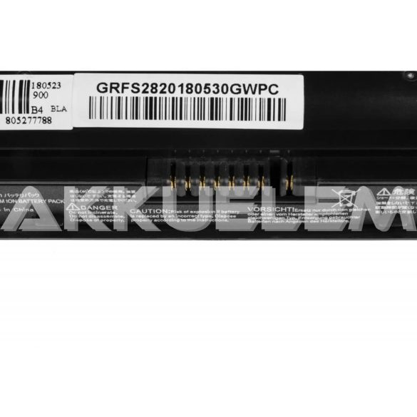 FPCBP250/FPCBP331 4400mAh notebook akkumulátor utángyártott