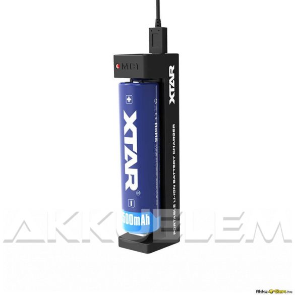 XTAR MC1 Li-ion USB-s akkumulátor töltő