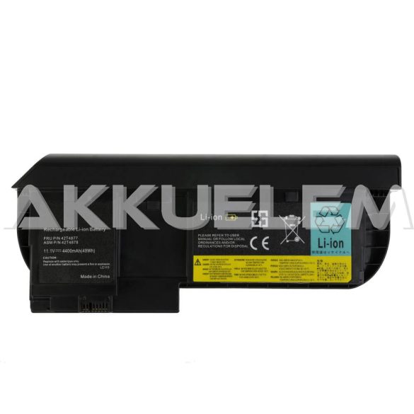 Lenovo 42T4877 11,1V 5200mAh notebook akkumulátor utángyártott