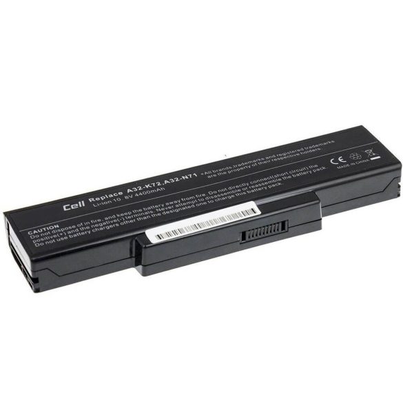 Asus A32-K72 4400mAh notebook akkumulátor utángyártott