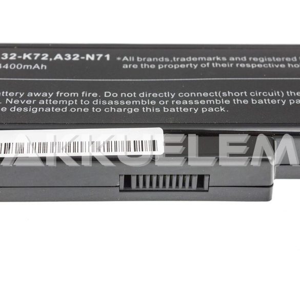 Asus A32-K72 4400mAh notebook akkumulátor utángyártott