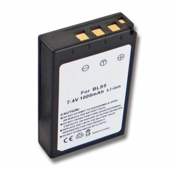 Olympus BLS-5 7,2V 1000mAh kamera akkumulátor – utángyártott