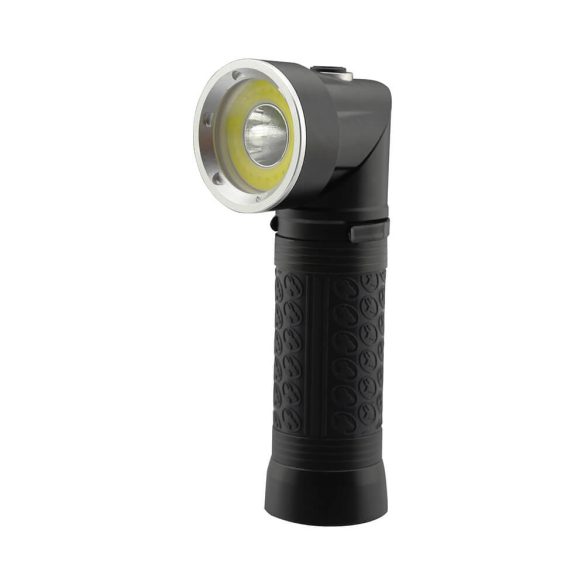 Entac 5W Cree XM-L T6 szerelőlámpa IP44 3*AAA 90°