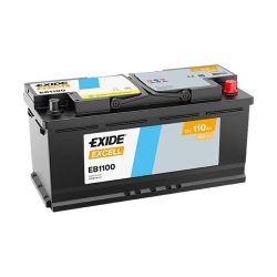 110Ah EXIDE Excell EB1100 autó akkumulátor JOBB+