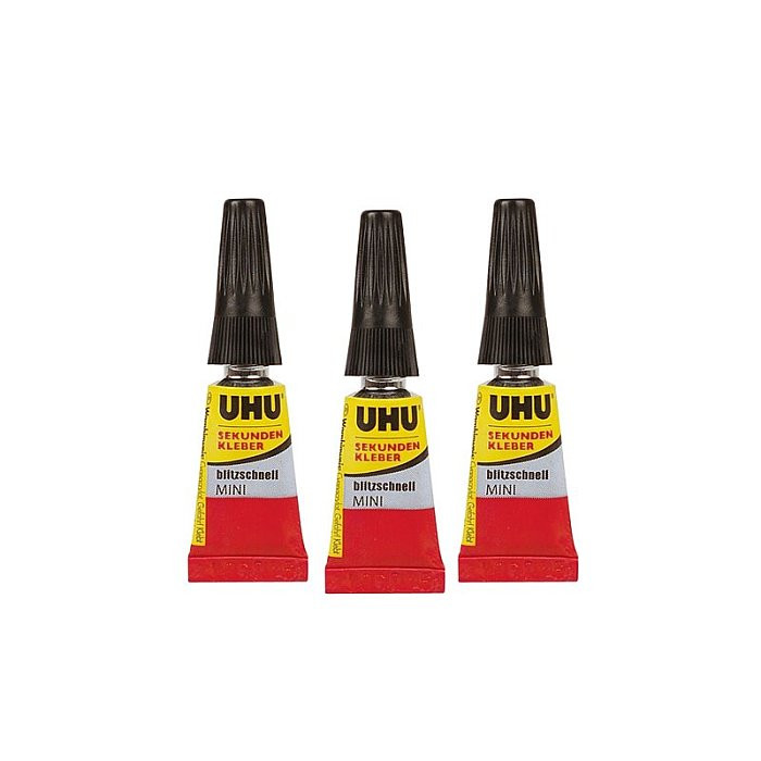 Pillanatragasztó UHU 3x1g u45420