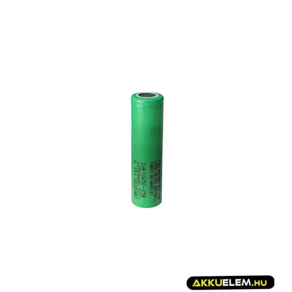 Ipari nagyáramú akkucella 18650 Li-ion 2500mAh Samsung