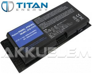 DELL Precision M4600 5200mAh notebook akkumulátor utángyártott