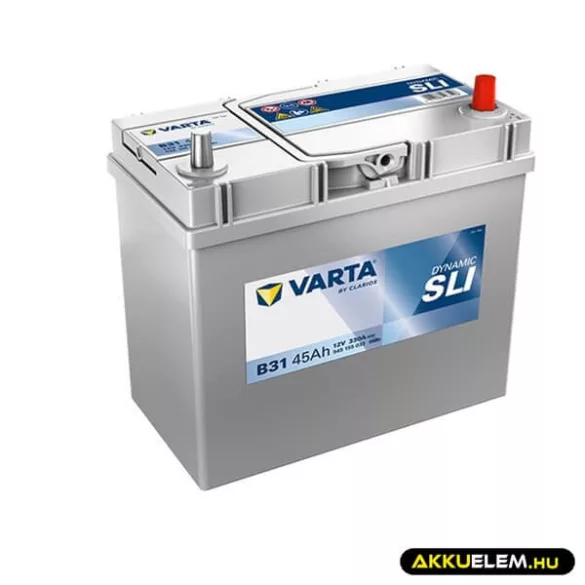 45Ah VARTA Dynamic ASIA B31 akkumulátor JOBB+ (545 155 033)