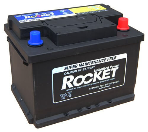   Rocket 62Ah 540A (242x175x175mm) autó akkumulátor 56220 JOBB+