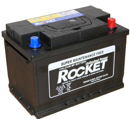 Rocket 78Ah 660A (278x175x190mm) autó akkumulátor 57820 JOBB+