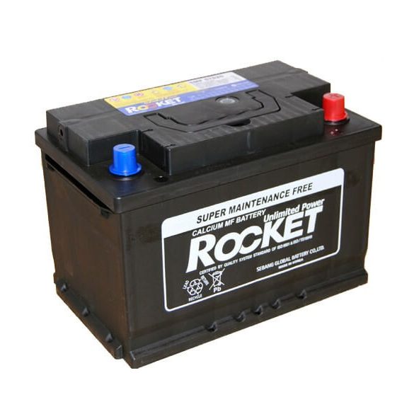 Rocket 78Ah 660A (278x175x190mm) autó akkumulátor 57820 JOBB+