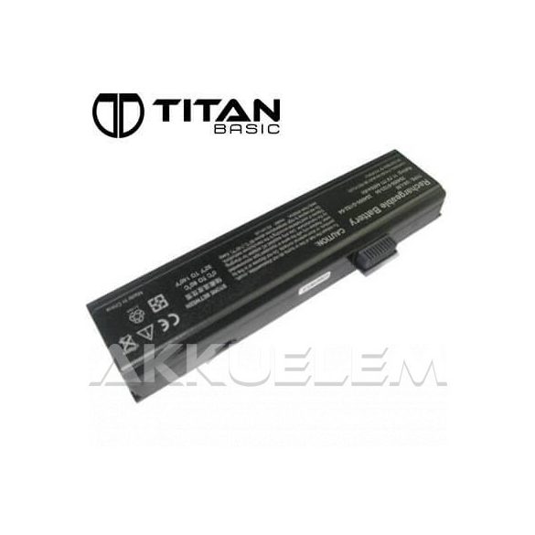 Fujitsu-Siemens L50-3S4000-S1P3 4400mAh notebook akkumulátor utángyártott