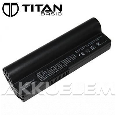 Asus A22-P701 Eee 4400mAh fekete notebook akkumulátor utángyártott