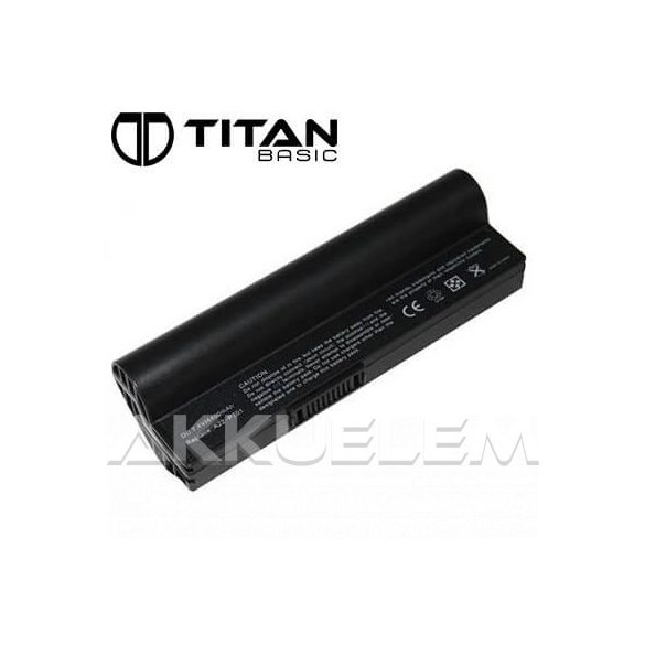 Titan Basic Asus A22-P701 Eee 4400mAh fekete notebook akkumulátor - utángyártott