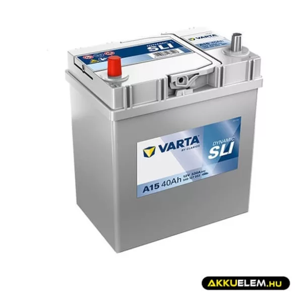 40Ah VARTA Dynamic ASIA A15 akkumulátor bal+ (540 127 033)
