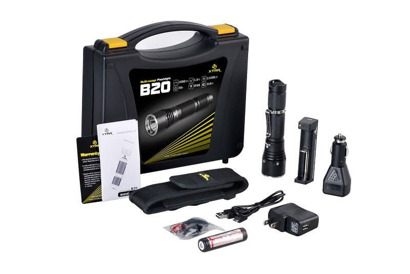 XTAR B20 Pilot sportlámpa szett