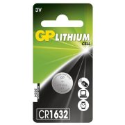 GP CR 1632 3V lítium gombelem