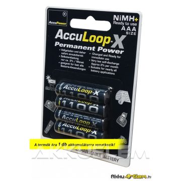 Digital Power AccuLoop-X 1100mAh AAA akkumulátor (ár/db)