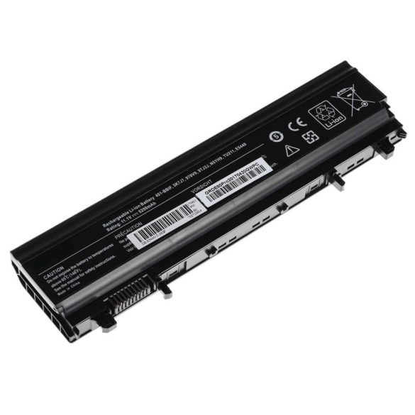 Dell Latitude E5440 5200mAh notebook akkumulátor utángyártott