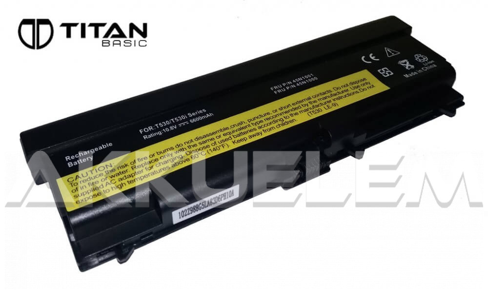Lenovo T430 6600mAh notebook akkumulátor utángyártott