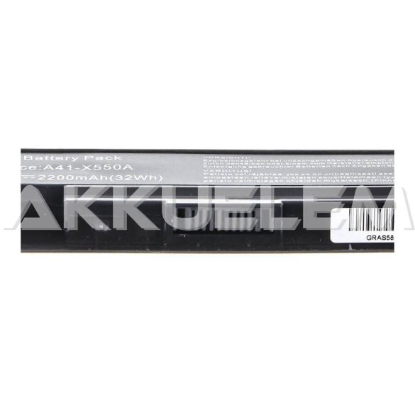 Titan Basic Asus A41-X550 2200mAh notebook akkumulátor - utángyártott