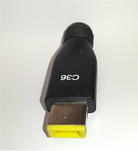 Notebook adapter csatlakozó Lenovo square pin C.36