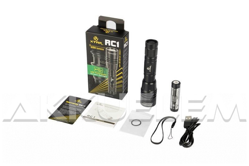 XTAR RC1 Darkwalker sportlámpa 450