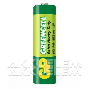 GP Greencell 15G 1,5V AA R6 féltartós elem 4db/csomag